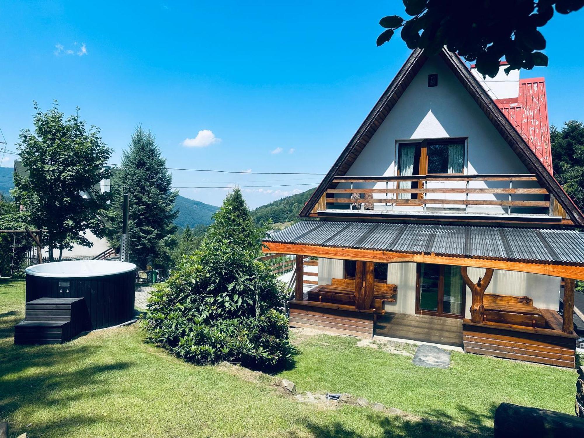 Jozka Chata Max 15 Os Sauna Jacuzzi Porąbka Exterior foto